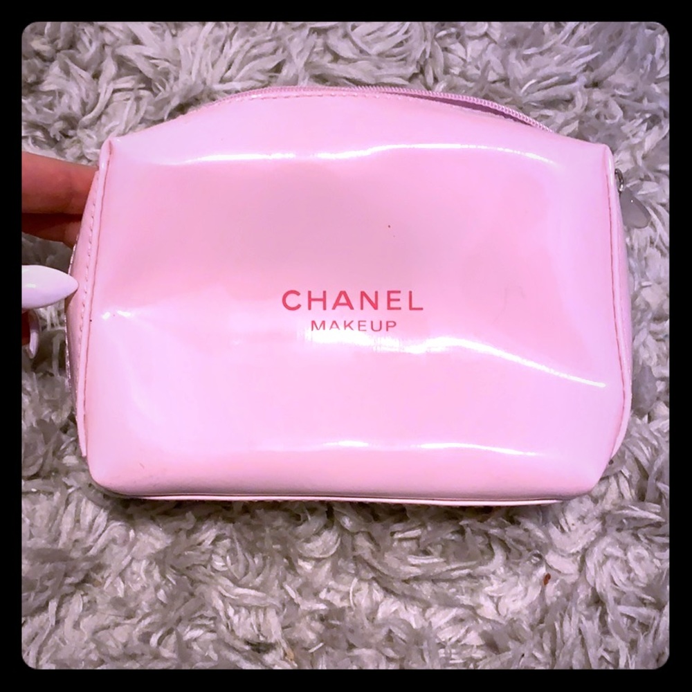 Chanel makeup bag